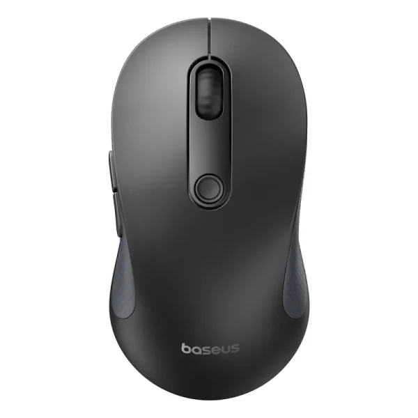 Baseus-F02-Ergonomic-Wireless-Mouse-Moon-Black-4000DPI-Bluetooth-2.4GHz