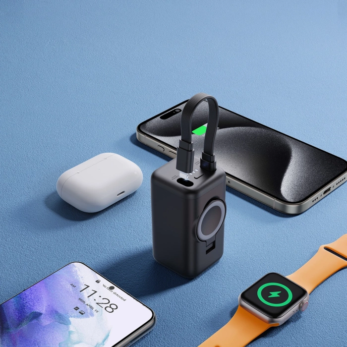 Joyroom JR WQW01 2000mAh Portable Wireless Charger for Apple Watch Series 3 to Ultra