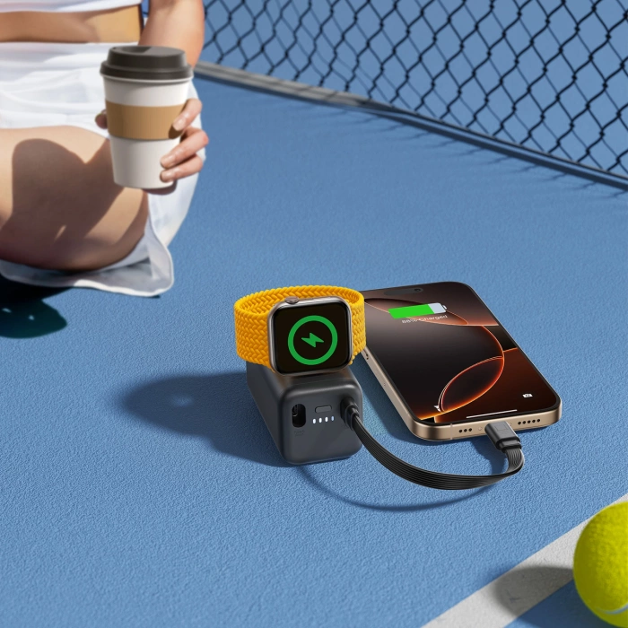 Joyroom JR WQW01 2000mAh Portable Wireless Charger for Apple Watch Series 3 to Ultra