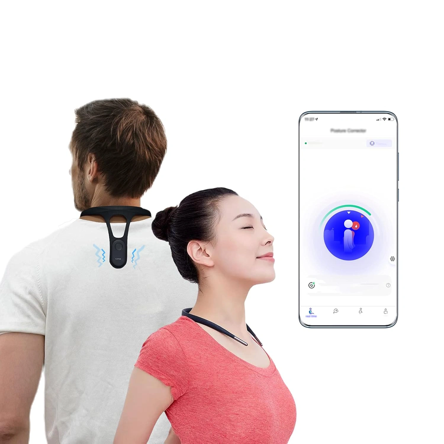 Xiaomi Youpin Hipee Smart Posture Corrector P1 with Real-Time App Monitoring and Vibration Alerts