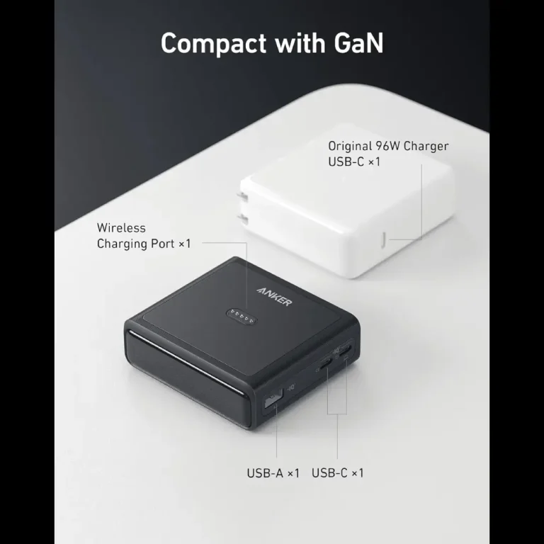 Anker GanPrime 100W Power Bank Charging Base A1902 with Ultra Fast GaN Charging