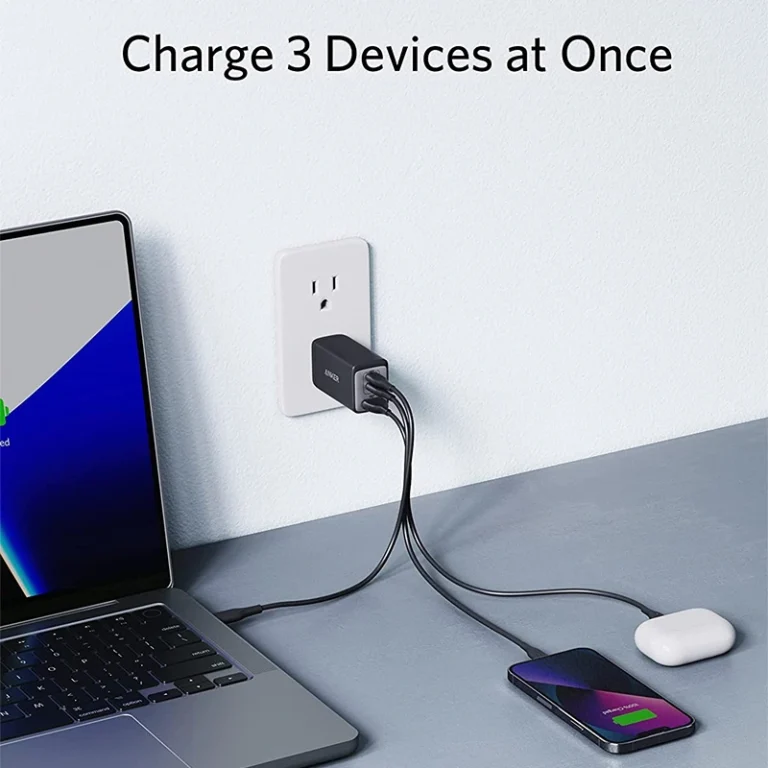 Anker PowerPort III 3-Port 65W GaN USB-C Fast Charging Charger – E Club