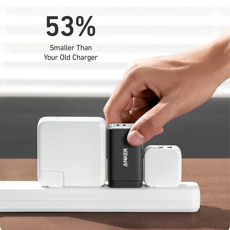 Anker PowerPort III 3-Port 65W GaN USB-C Fast Charging Charger – E Club