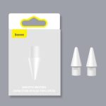 Baseus Smooth Writing Capacitive Stylus Tips 2PCs SXBC010002 – Replaceable, Precision-Tuned, Durable Stylus Tips for Apple & Baseus Stylus Pens