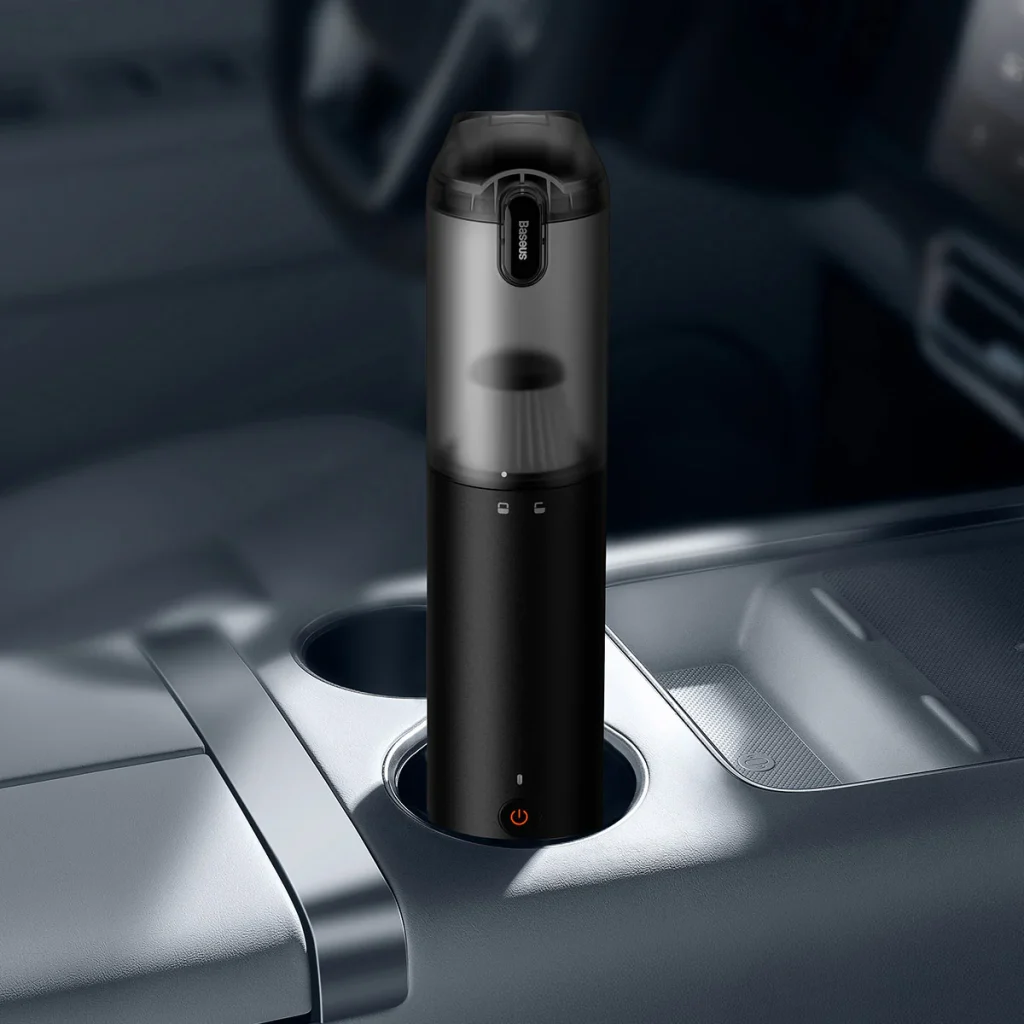 Baseus A3 Lite 4-in-1 Car Vacuum Cleaner with Air Pump, Inflator, Blower, USB-C Charging