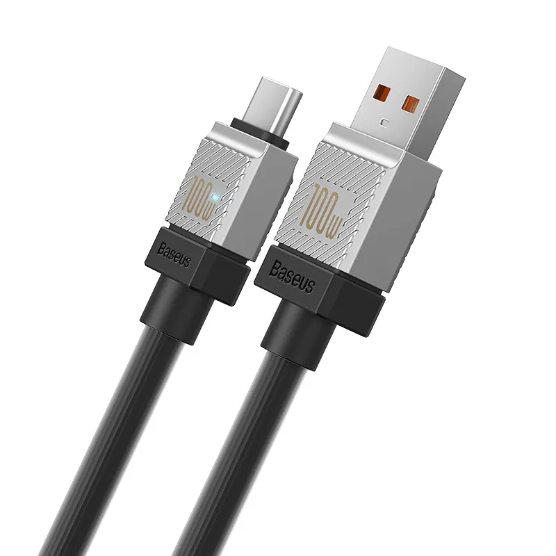 Baseus CoolPlay Series USB‑A to USB‑C Cable 100 W Fast Charging 1 m Black