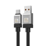 Baseus CoolPlay Series USB‑A to USB‑C Cable 100 W Fast Charging 1 m Black