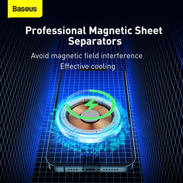 Baseus Magnetic Wireless Car Charger 15W for iPhone 13 12 Pro Max MagSafe Mount WXJN-01