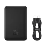 Baseus Magnetic Wireless Power Bank 10000mAh 20W with 60W USB-C Cable – Black