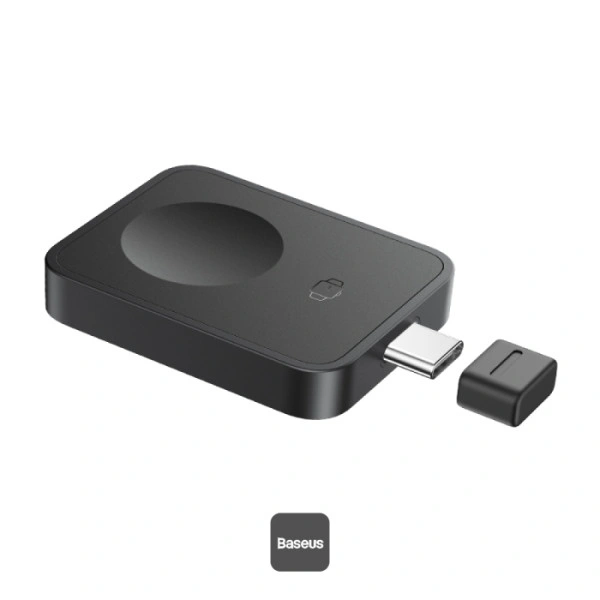 Baseus MagPro Magnetic Wireless Charger for Apple Watch – 2.5W USB-C Travel Charging Pad