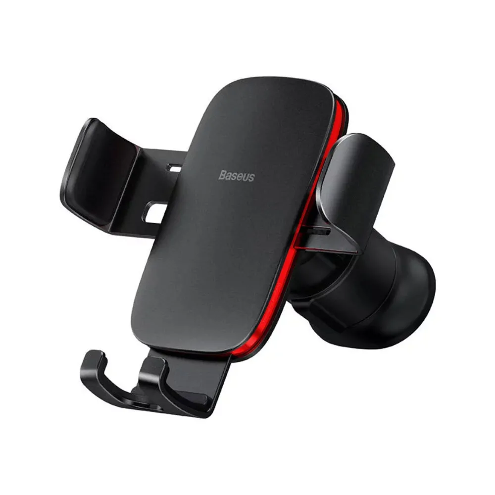 Baseus Metal Age II Gravity Car Phone Holder – Air Vent Mount with Automatic Locking for 4 to 6 Inch Smartphones