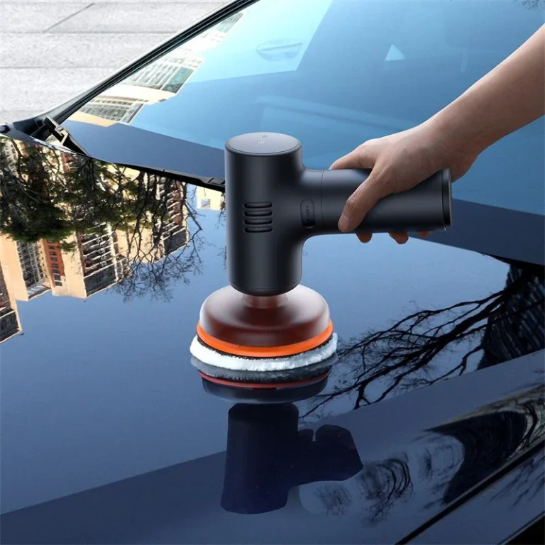 Baseus NEOPower Mini Car Waxer Lite Cordless Automotive Polishing Machine with Adjustable Speed – Black