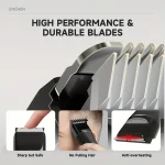 Enchen Boost 2 cordless hair clipper with stainless‑steel blades and USB‑C charging