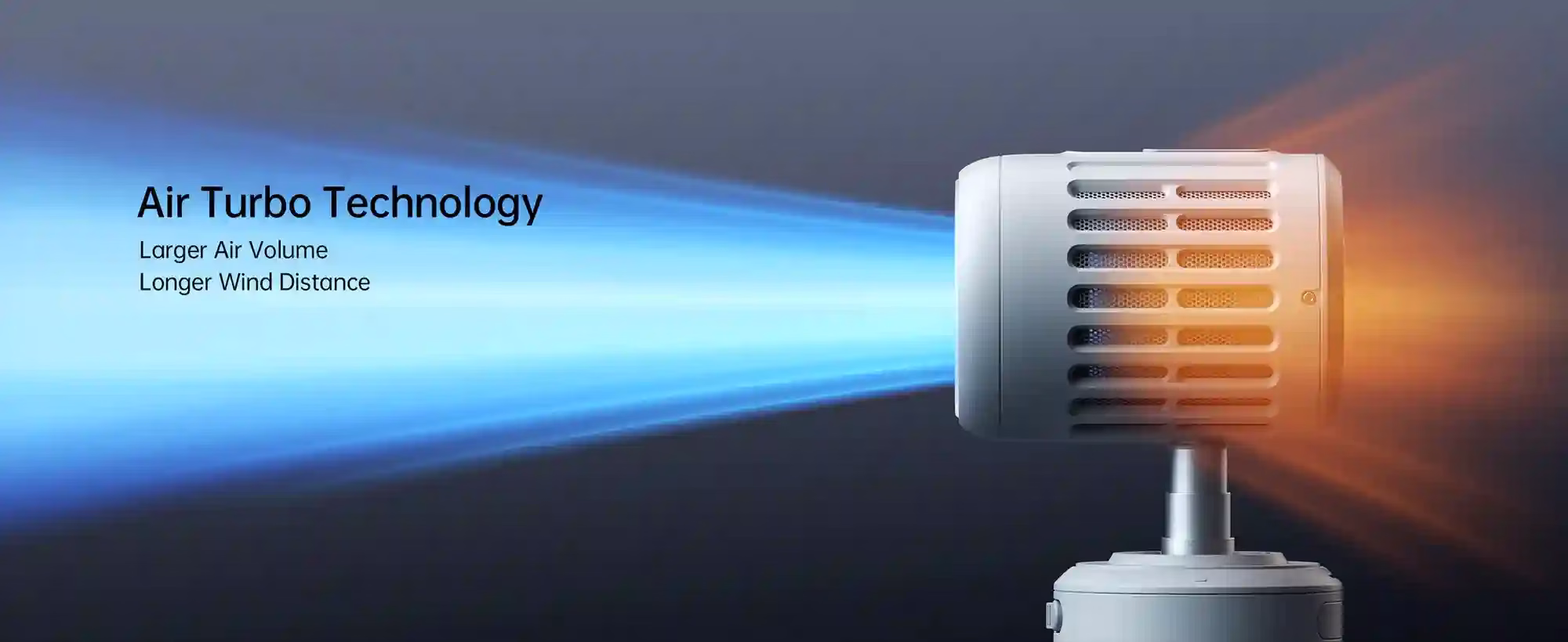  JisuLife Outdoor Fan Ultra1 portable 10‑speed fan with LED light and power bank