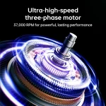 JisuLife Table Fan Pro3 turbo desk fan with 7‑color ambient light and 8000 mAh battery
