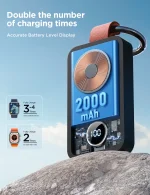 Joyroom JR-WQW01 2000mAh Portable Wireless Charger for Apple Watch Series 3 to Ultra