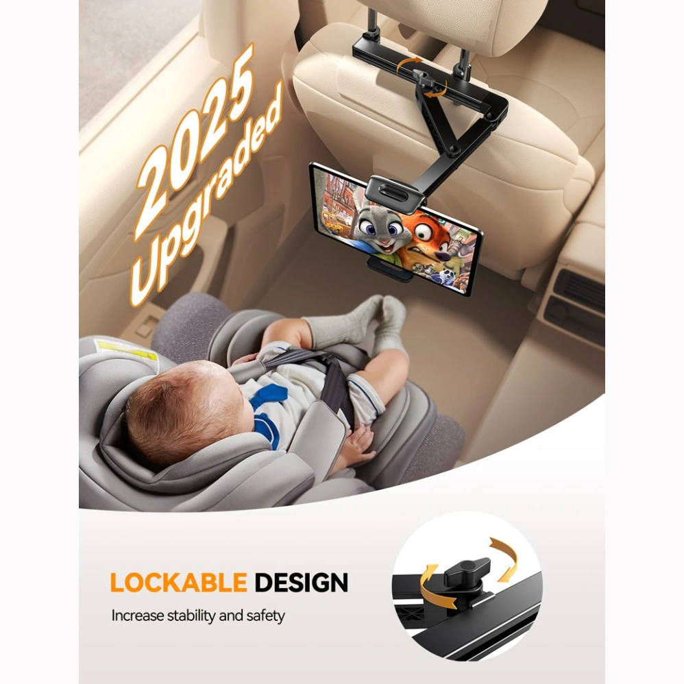 JOYROOM JR-ZS433 Car Headrest Mount Tablet Holder for 4.7 to 13 inch Devices