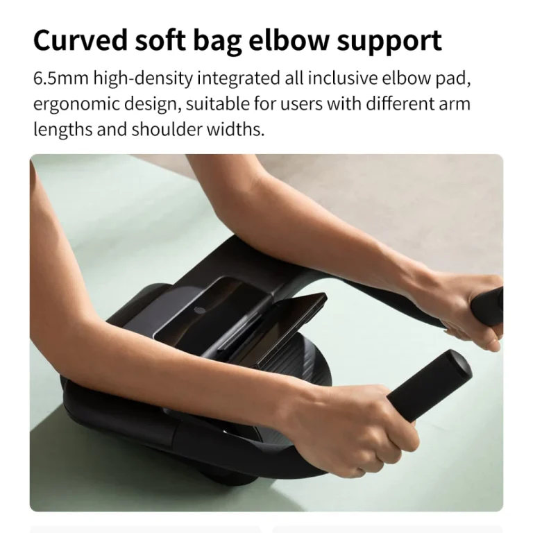 Mijia Smart Abdominal Wheel MJJFL01YM with Self-Rebound, LED Display, and App-Guided Training