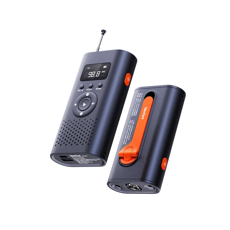 NexTool Multi-function Emergency Hand Crank Radio NE20092 6-in-1 Survival Tool with Flashlight and Power Bank