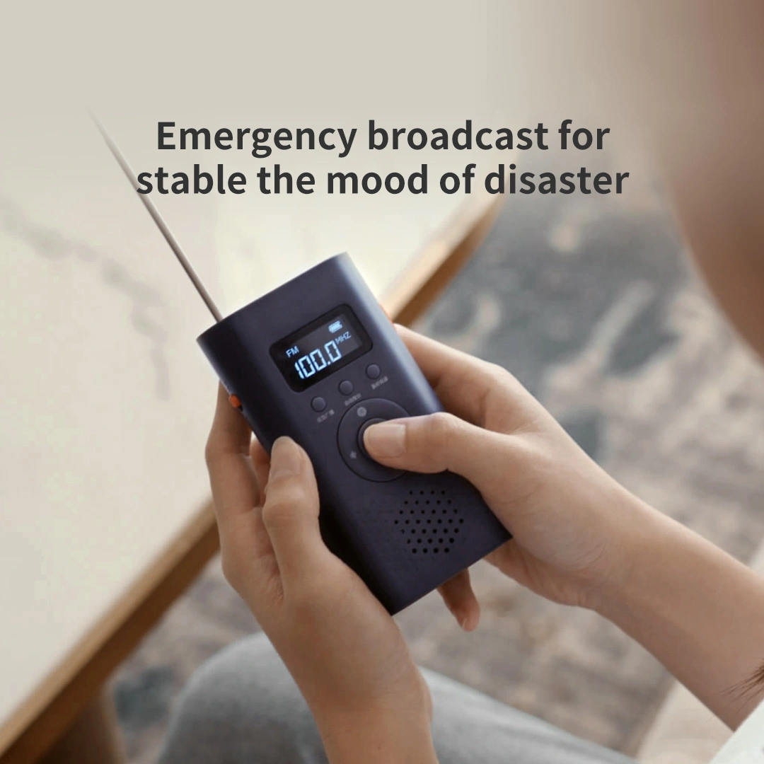 NexTool Multi-function Emergency Hand Crank Radio NE20092 6-in-1 Survival Tool with Flashlight and Power Bank