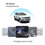 Protap M1 Dash Cam 1440P Car Camera with 130° FOV, Night Vision, and 24H Parking Monitor