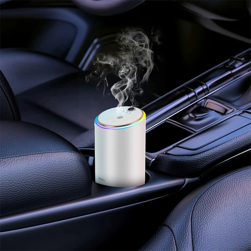 WiWU Starry Ambient Aroma Diffuser with LED Light for Car and Home