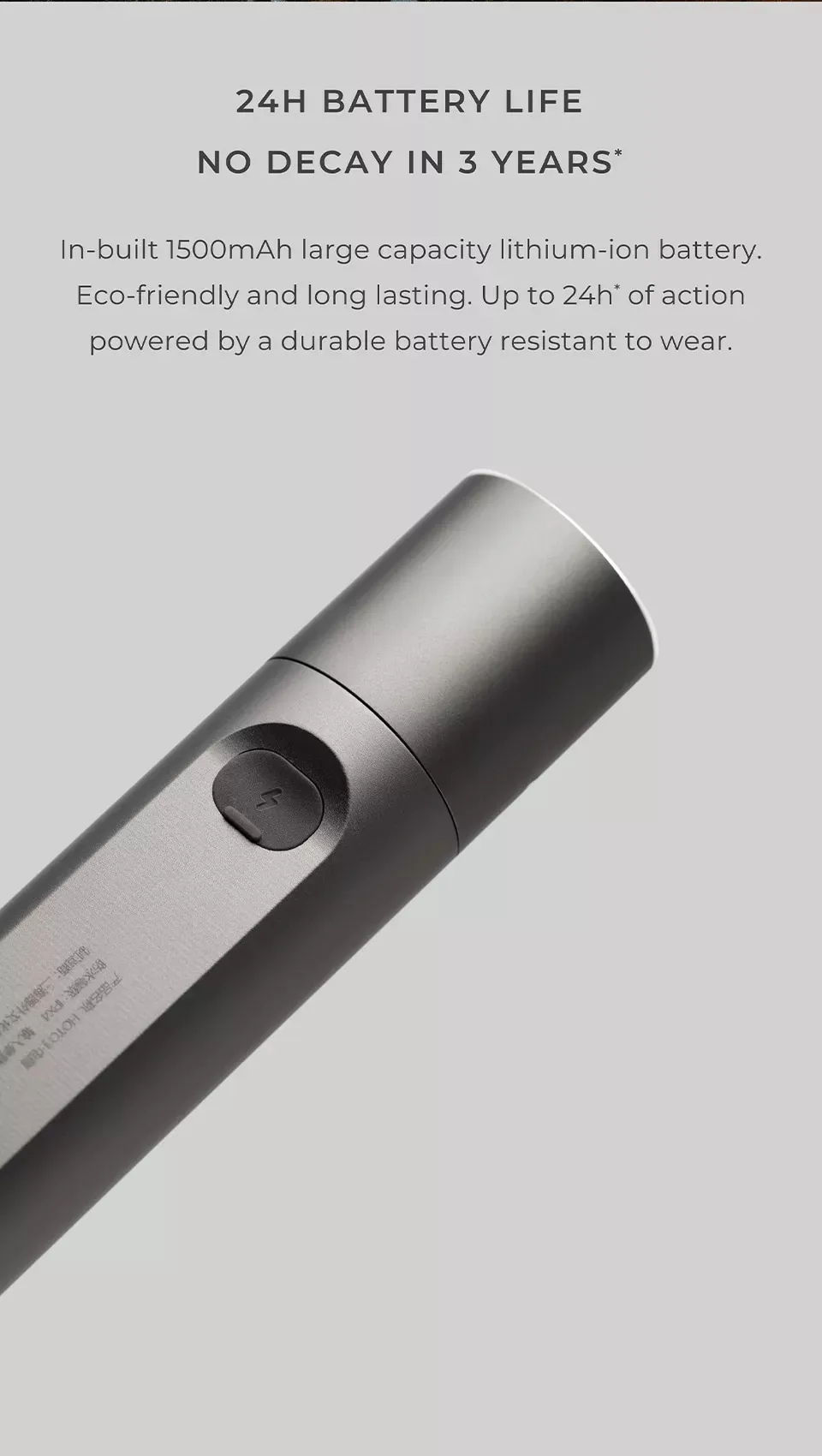  Xiaomi HOTO Fit Flashlight 280LM Rechargeable Waterproof Torch with SOS Mode – QWSDT003