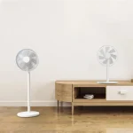 Xiaomi Mi Smart Standing Fan 1C Lite JLLDS01DM – Smart Quiet Standing Fan with Remote