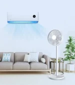 Xiaomi Mi Smart Standing Fan 1C Lite JLLDS01DM – Smart Quiet Standing Fan with Remote