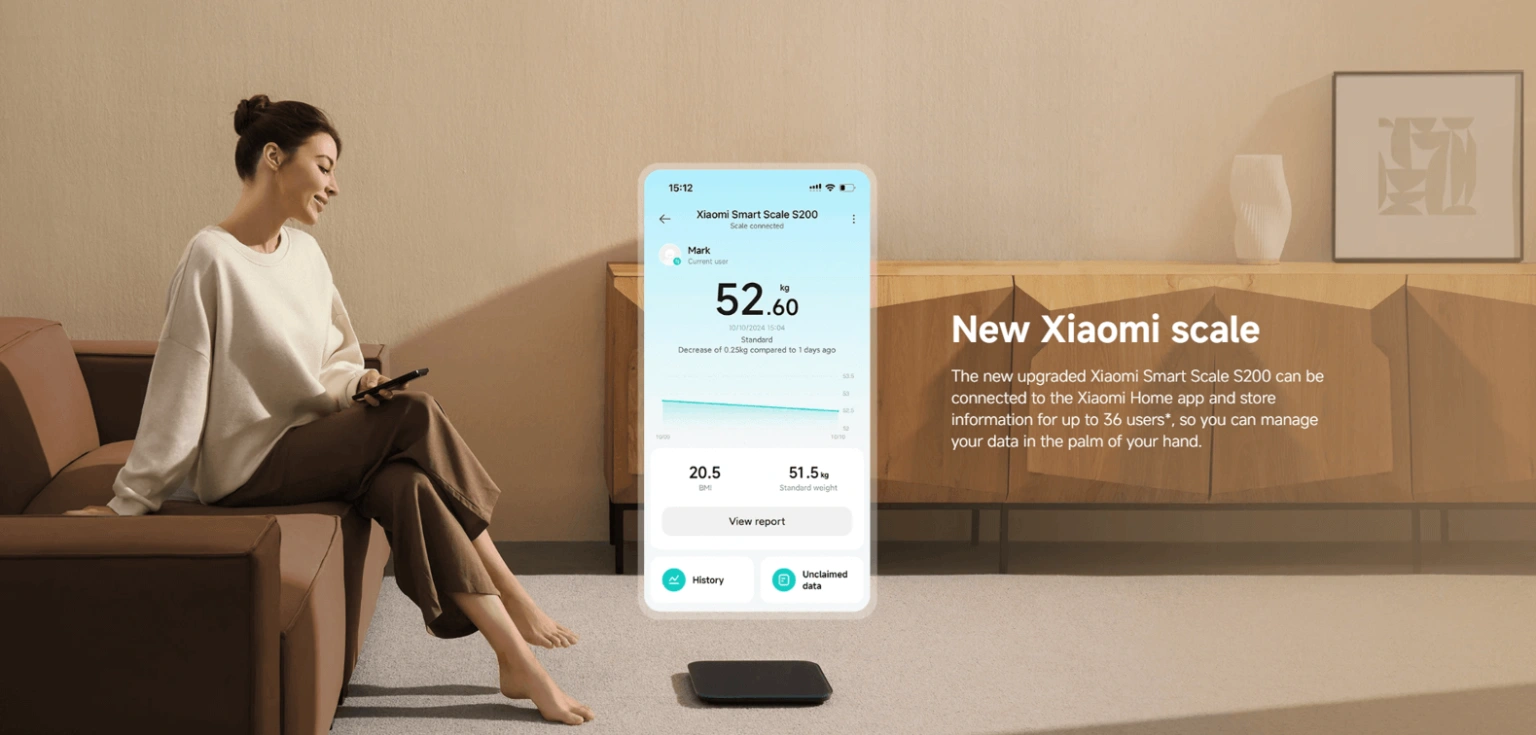 xiaomi-mijia-s200-smart-body-scale-high-precision-bmi-balance-test