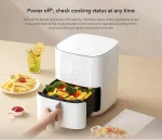Xiaomi Mijia Smart Air Fryer 4L MAF03 – App-Controlled Oil-Free Cooking with Non-Stick Basket