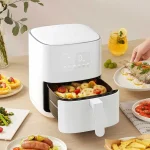 Xiaomi Mijia Smart Air Fryer 4L MAF03 – App-Controlled Oil-Free Cooking with Non-Stick Basket
