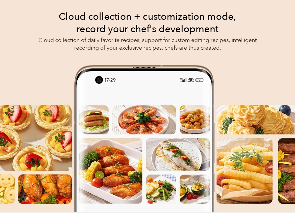 Xiaomi Mijia Smart Air Fryer 4L MAF03 – App-Controlled Oil-Free Cooking with Non-Stick Basket
