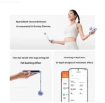 Xiaomi Mijia Smart Skipping Rope 2 with Bluetooth, LED Display, and Calorie Tracker