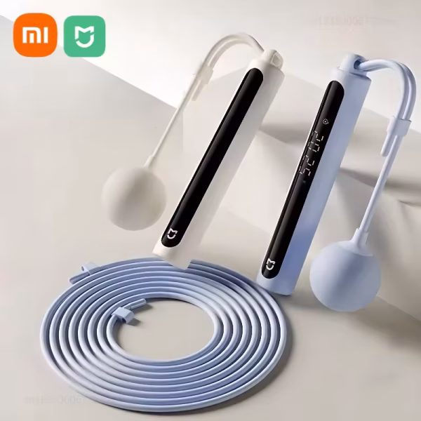 Xiaomi Mijia Smart Skipping Rope 2 – Bluetooth Calorie Tracker, Adjustable PVC Rope, LED Display, Fitness Jump Rope