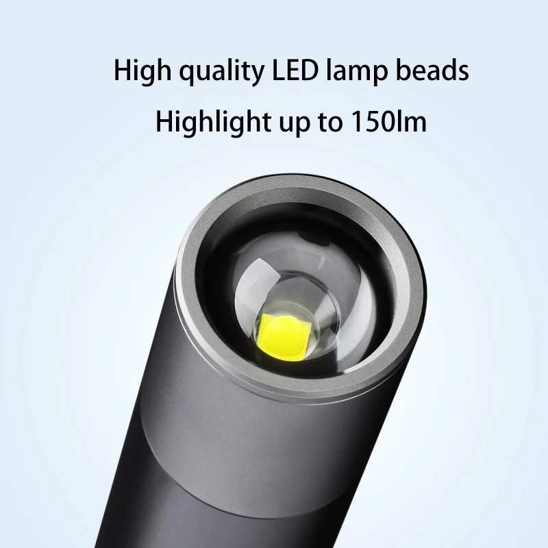 Xiaomi NexTool Simplicity Zoom Flashlight NE20162 – USB rechargeable, 1200mAh, telescopic focus torch with dual brightness modes