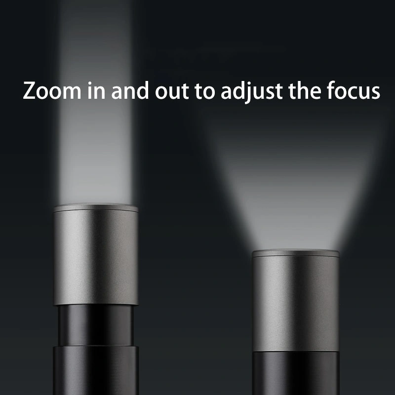 Xiaomi NexTool Simplicity Zoom Flashlight NE20162 – USB rechargeable, 1200mAh, telescopic focus torch with dual brightness modes