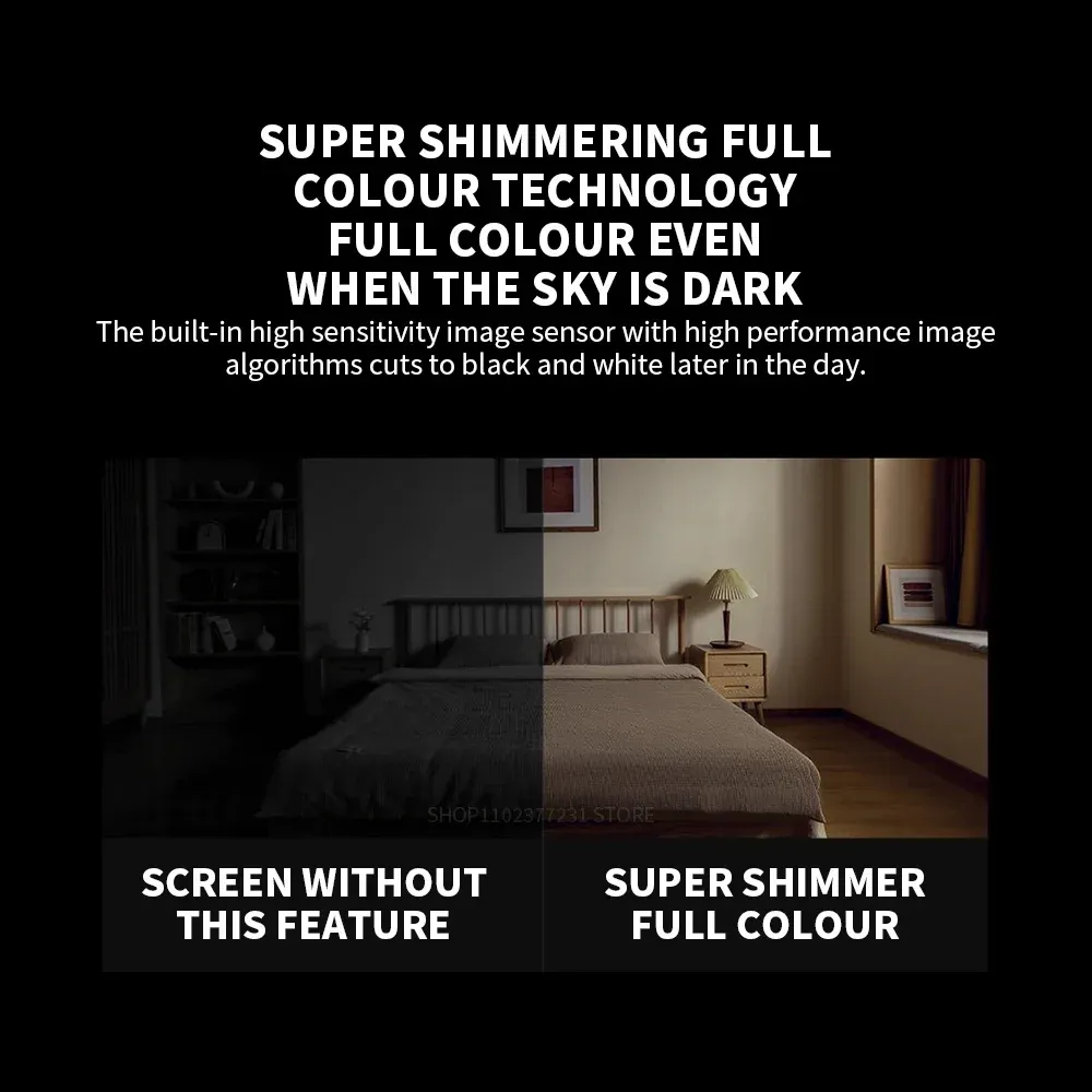 Xiaomi Smart Camera C700 4K Ultra Low Light Full-Color AI Security Camera with night vision, motion detection, and 360-degree pan-tilt
