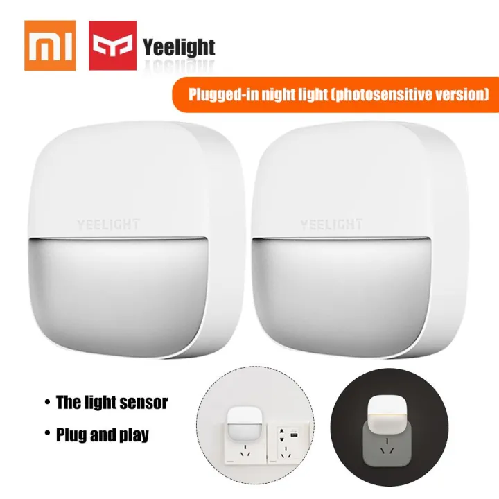 Yeelight YLYD09YL LED Night Light Plug-in Lamp with Light Sensor and Warm White Illumination