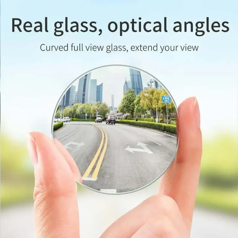 Baseus 2pcs Car Rear View Blind Spot Mirror Full Vision 360 Degree Wide Anger Parking Assistant Mirror