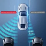 Baseus 2pcs Car Rear View Blind Spot Mirror Full Vision 360 Degree Wide Anger Parking Assistant Mirror