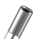 CIRCLE JOY Rechargeable Electric Salt and Pepper Grinder Set – Stainless Steel with LED Light