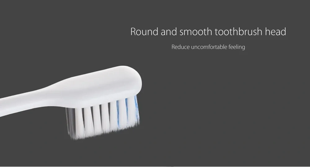 Xiaomi Doctor Bei Bass Toothbrush 4Pcs High-Density Soft Bristles Food-Grade Safe