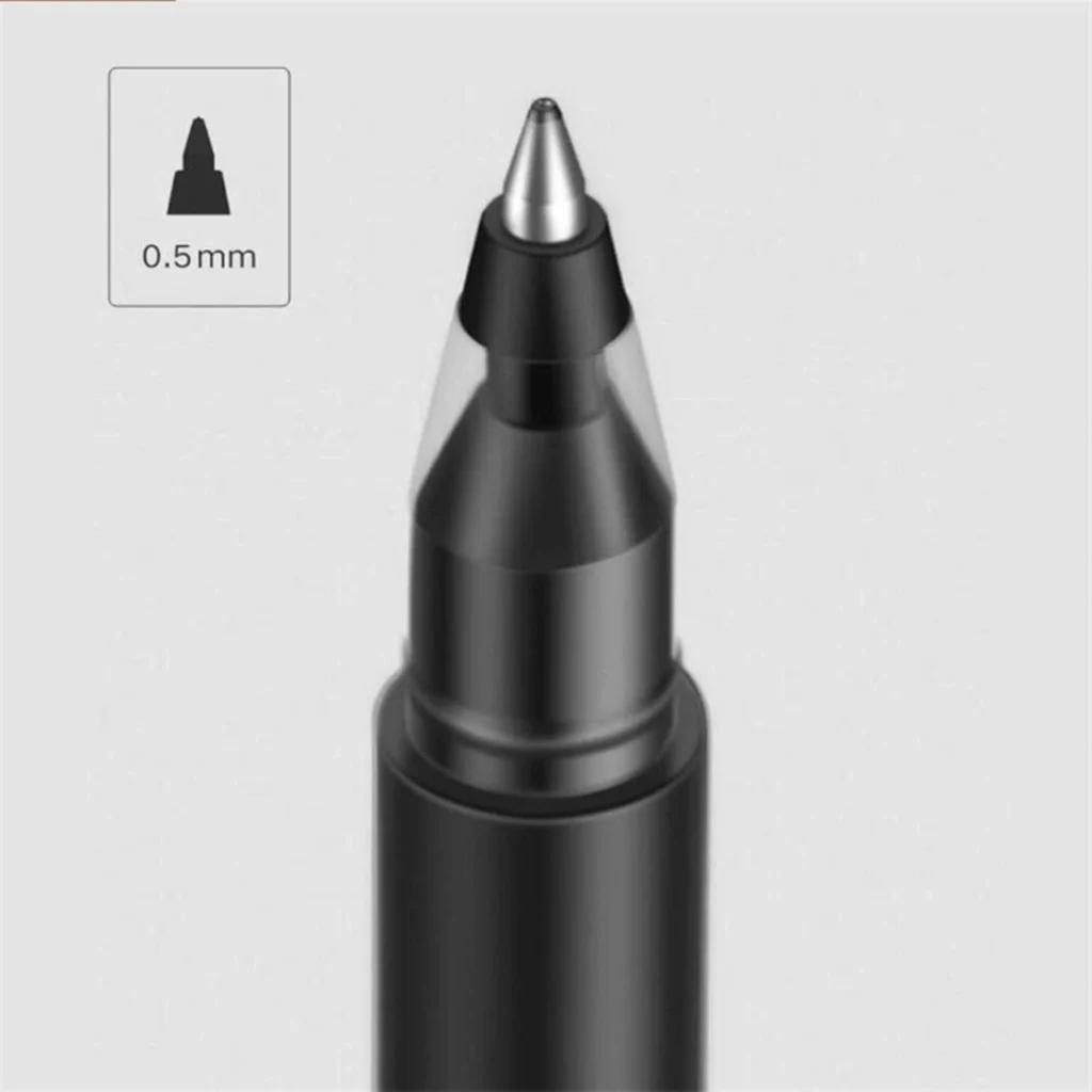 Xiaomi Mi High-Capacity Super Long-last Writing Jumbo Gel Pen 10pcs - Black