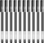 Xiaomi Mi High-Capacity Super Long-last Writing Jumbo Gel Pen 10pcs - Black
