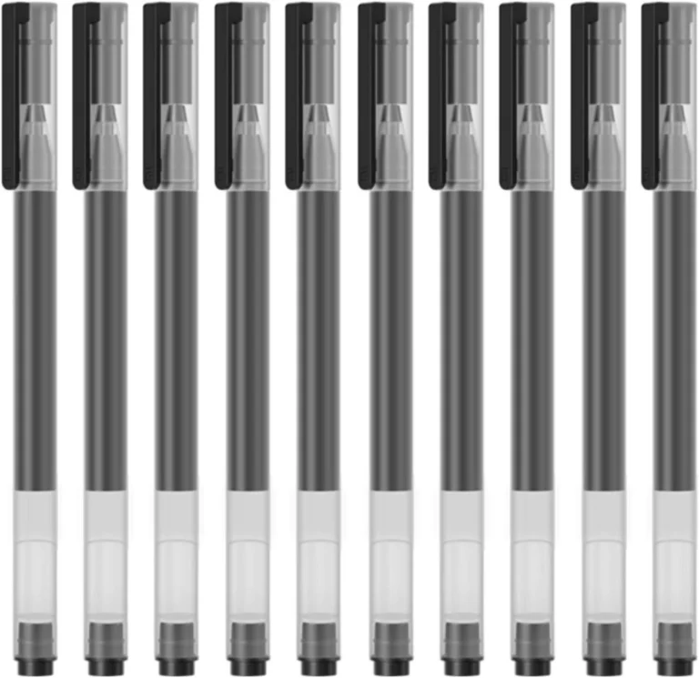 Xiaomi Mi High-Capacity Super Long-last Writing Jumbo Gel Pen 10pcs - Black