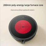 Xiaomi Mijia S1 Electric Ceramic Induction Cooker 2200W MDTL001CM with smart infrared heating and touch control