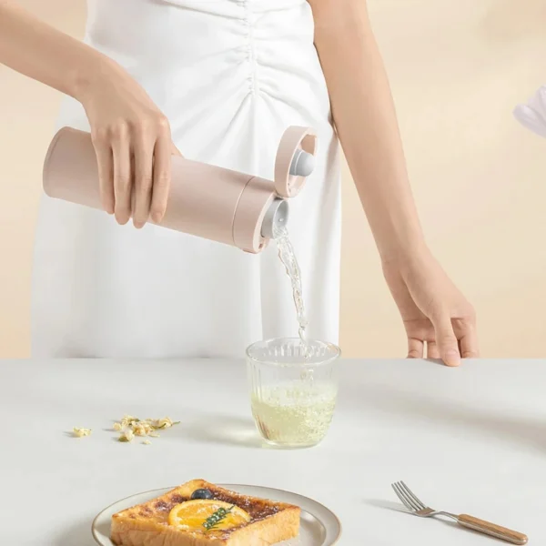 Xiaomi Mijia Thermos Cup Flip Version 2 MJTGB01PL 480ml – Stainless Steel Portable Bottle