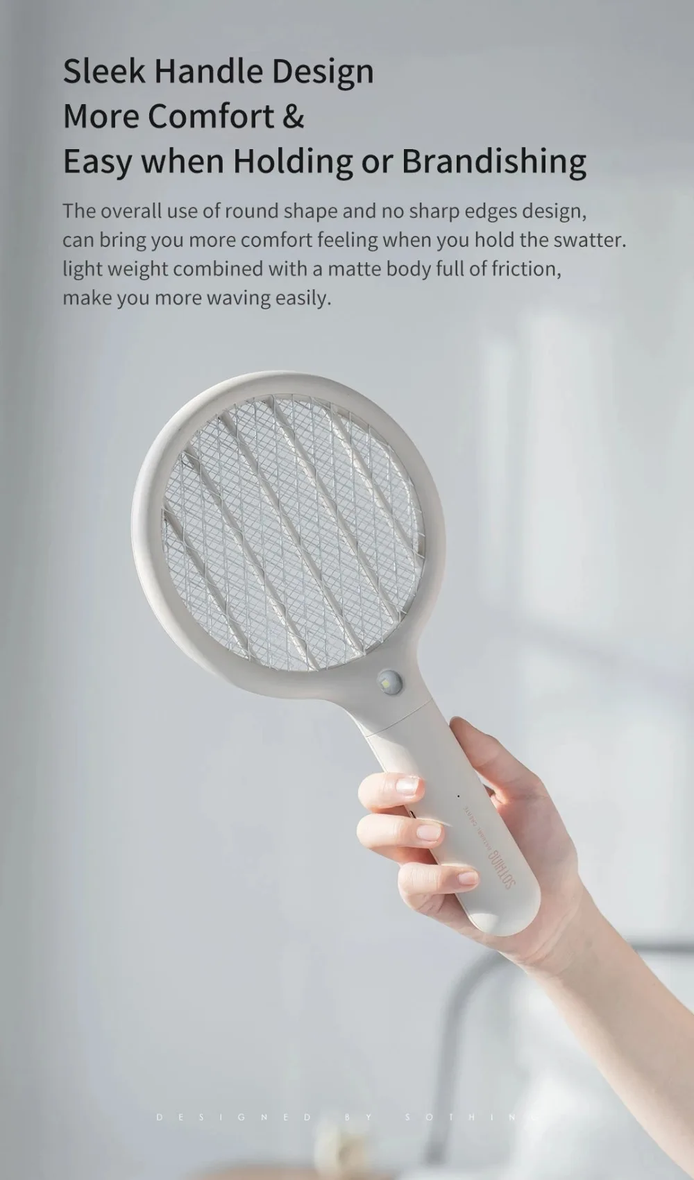 Xiaomi Sothing Mini Mosquito Electric Swatter (DSHJ-S-1914)