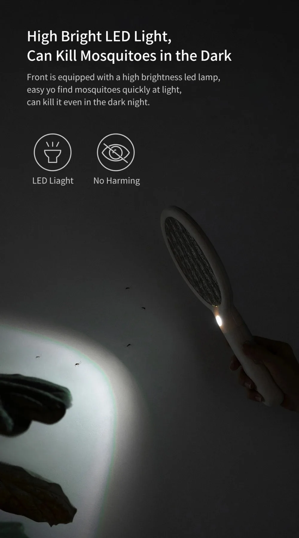 Xiaomi Sothing Mini Mosquito Electric Swatter (DSHJ-S-1914)